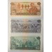 ANGOLA 1976 . TWENTY 20 - ONE THOUSAND 1,000 KWANZAS BANKNOTES . SPECIMEN